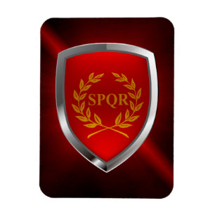Rome Mettalic Emblem Magnet