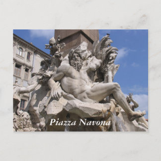 Rome, Piazza Navona Postcard
