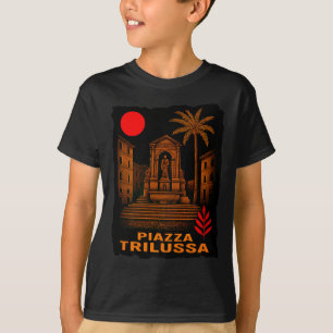 Rome Piazza Trilussa Trastevere District Roman Sou T-Shirt