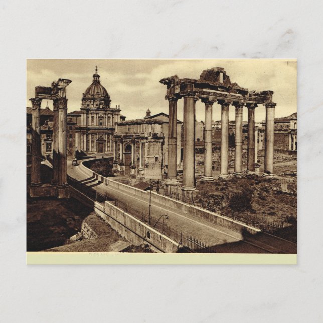 Rome, Roman Forum Postcard (Front)