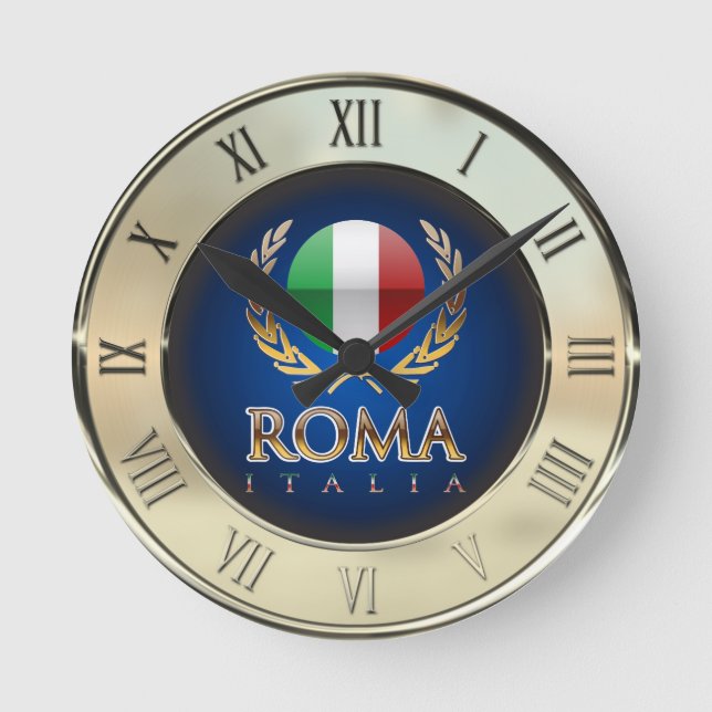 Rome Round Clock (Front)