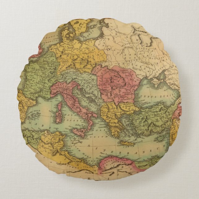 Rome Round Pillow (Front)