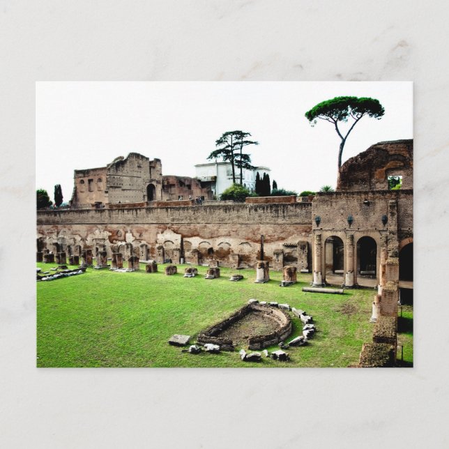 Rome ruins postcard (Front)