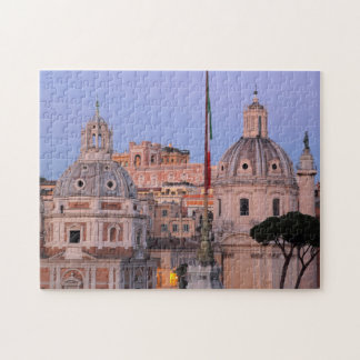 Rome skyline at sunset jigsaw puzzle