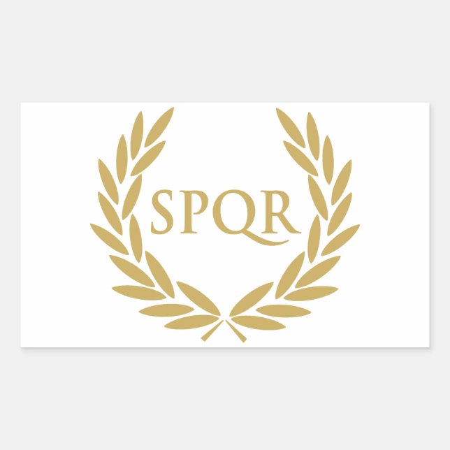 Rome SPQR Roman Senate Seal (Front)