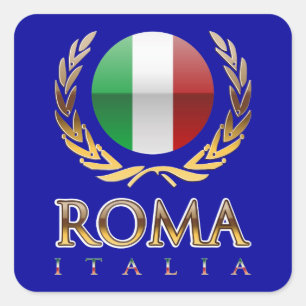 Rome Square Sticker