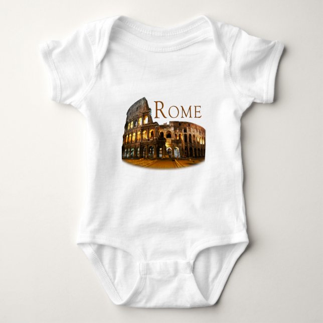 Rome: The Colosseum Baby Bodysuit (Front)