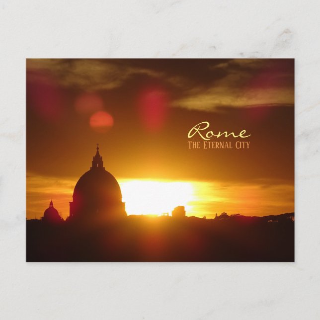 Rome, the Eternal City Postcard (Front)
