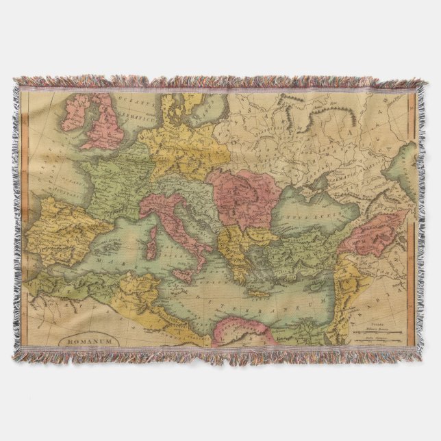 Rome Throw Blanket (Front)