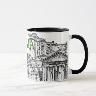 rome travel souvenir coffee mug - Customized