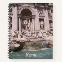 Rome, Trevi Fontaine Cust. Carnet