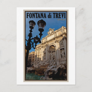 Rome - Trevi Fountain Postcard