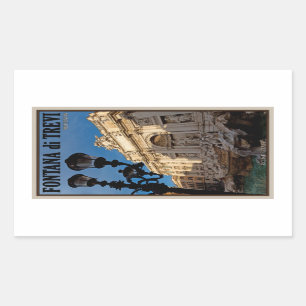 Rome - Trevi Fountain Sticker