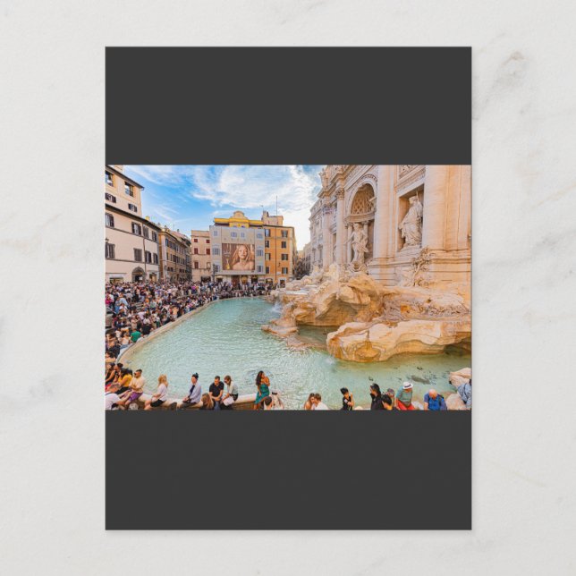 Rome Tshirt Holiday Postcard (Front)