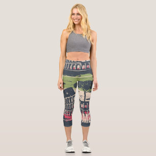 Rome Typography: Eiffel Tower Poster. Capri Leggings