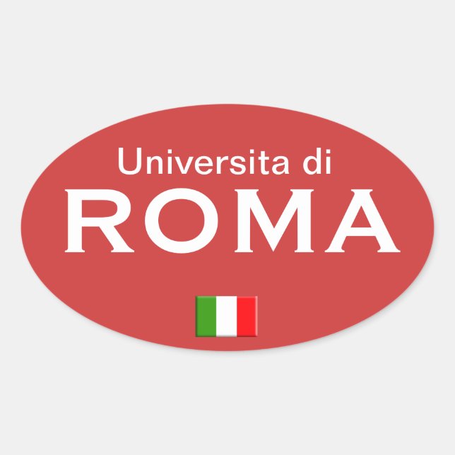 Rome University European sticker (Front)