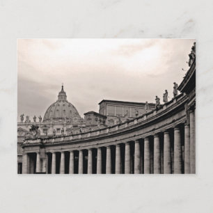 rome, vatican city postcard