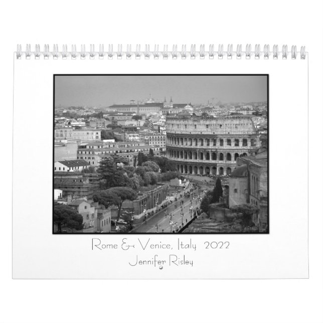 Rome & Venise, Italie - Calendrier 2022 (Protection)
