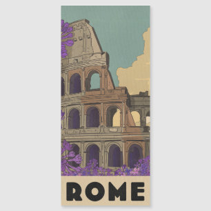 Rome Vintage Travel Poster