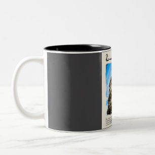 Rome Vintage Watercolour Travel Two-Tone Coffee Mug