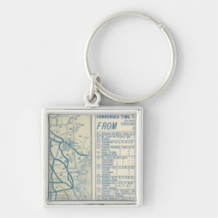 Rome, Watertown and Ogdensburg Railroad Keychain