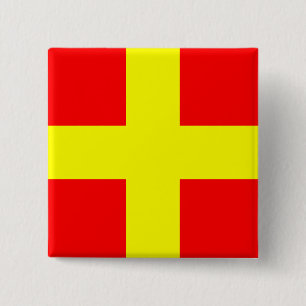 ROMEO 2 INCH SQUARE BUTTON