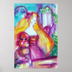 ROMEO AND JULIET BALCONY SCENE POSTER