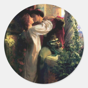 Romeo and Juliet Classic Round Sticker