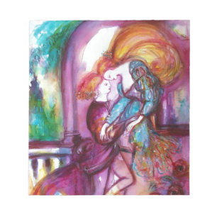 ROMEO AND JULIET Romantic Valentines's Day Notepad
