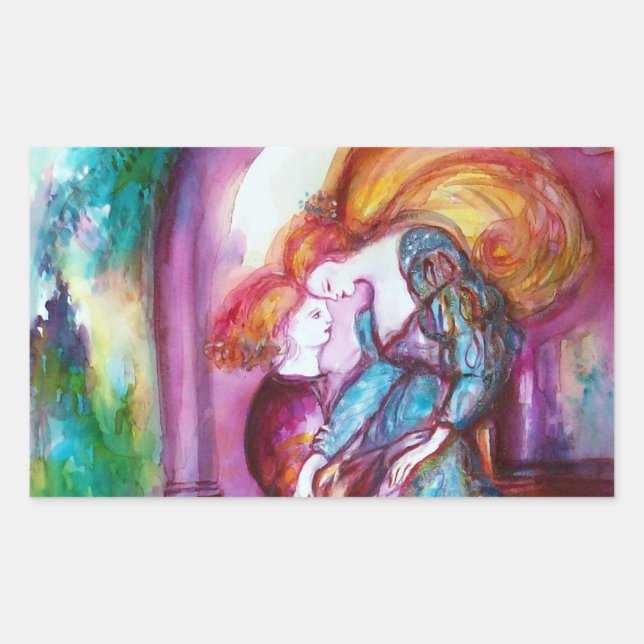 ROMEO AND JULIET Romantic Valentines's Day Sticker (Front)