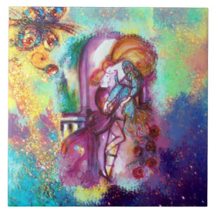 ROMEO AND JULIET Romantic Valentines's Day Tile