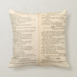Romeo And Juliet Throw Pillow