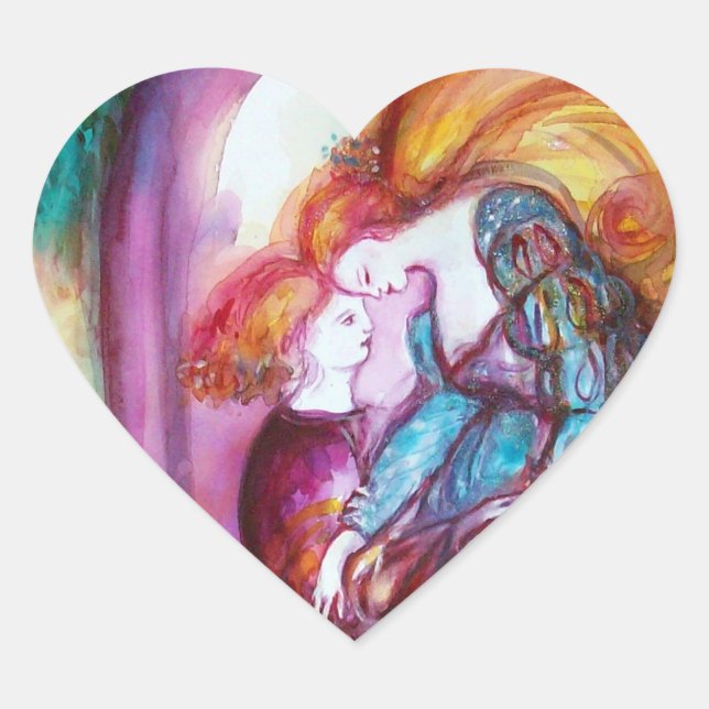 ROMEO AND JULIET / Valentine's Day Heart Heart Sticker (Front)