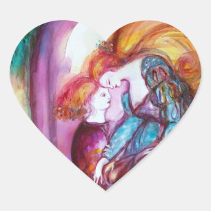ROMEO AND JULIET / Valentine's Day Heart Heart Sticker