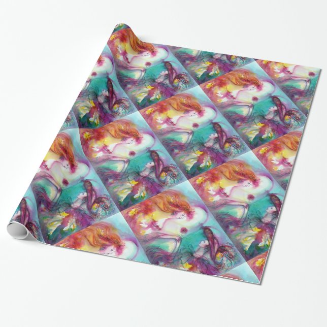 ROMEO AND JULIET WRAPPING PAPER (Unrolled)