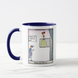 Romeo et Juliet 2.0 Mug Combo bleu