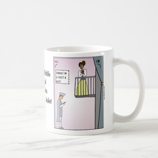 Romeo et Juliet 2.0 Mug de café classique (Droite)