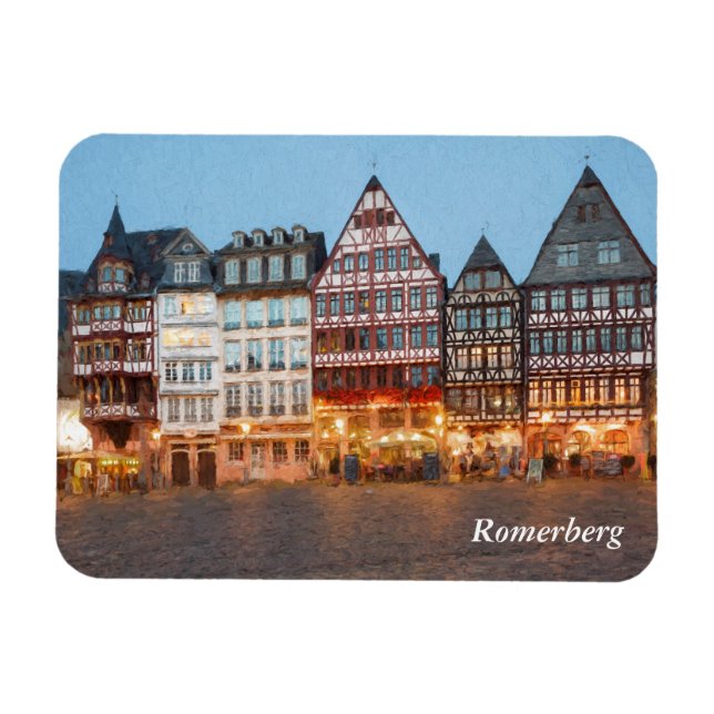 Romerberg in Frankfurt am Main Magnet (Horizontal)