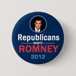 Romney 2012 Button
