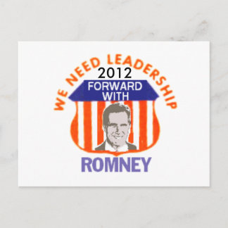Romney 2012 Postcard