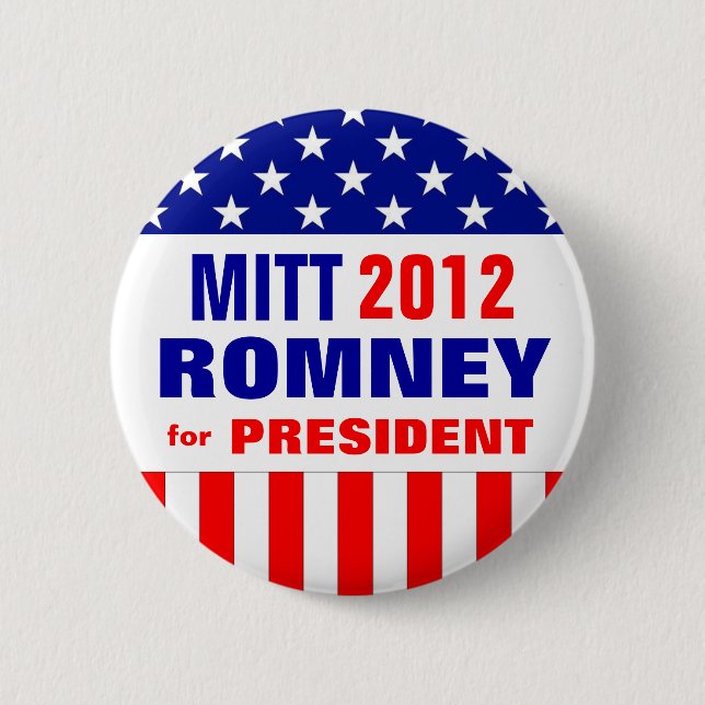 ROMNEY 2 INCH ROUND BUTTON (Front)
