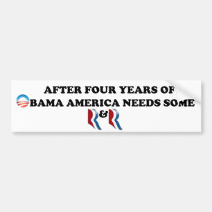 Romney and Ryan. America needs some R&R in 2012 Bumper Sticker