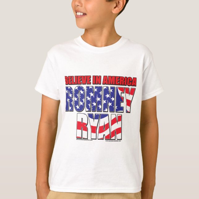 Romney and Ryan T-Shirt (Front)
