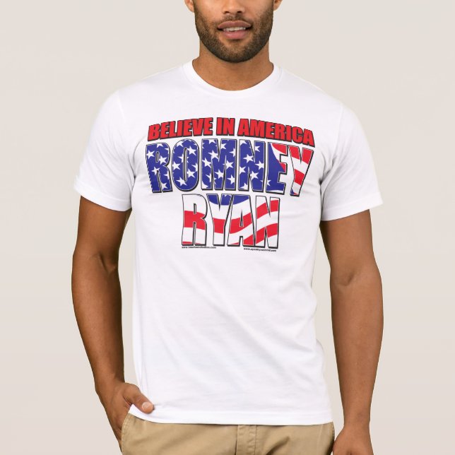 Romney and Ryan T-Shirt (Front)