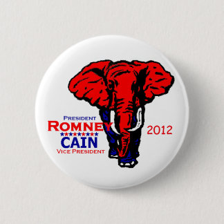 Romney Cain 2012 2 Inch Round Button