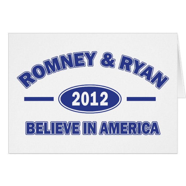 Romney et Ryan Believe (Devant horizontal)