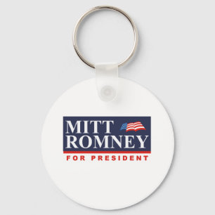 ROMNEY FOR PRESIDENT (Banner) Keychain
