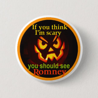 Romney Halloween Button
