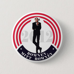 Romney, Mitt Romney 2 Inch Round Button