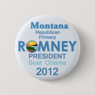 Romney MONTANA Button
